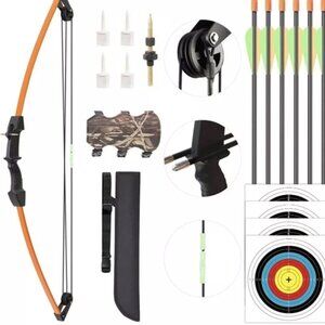 ASDW ARCHERY KIDS COMPOUND BOW SET WITH TARGET